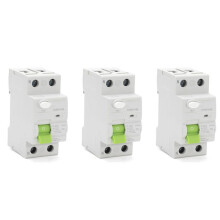 3X AC 2P 6KA RCCB RCD 230V Fehlerstrom Schutz Schalter Differential Breaker Schutz Schalter Sicherheit Schalter TORD4-63, 2P 16A 10MA