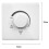 6X 86 Type Ceiling Fan Adjustment Stepless Speed Controller Wall  220V 10A 4