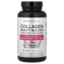 NeoCell Collagen Beauty Builder With Hyaluronic Acid and Biotin Skin Hair and Nails Supplement Includes Antioxidants Tablet 150 Count 1 Bot
