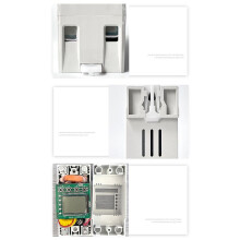 2X 63A TUYA WiFi Earth Leakage over Under Voltage Protector Relay Circuit Breaker Timer Powers KWh Meter