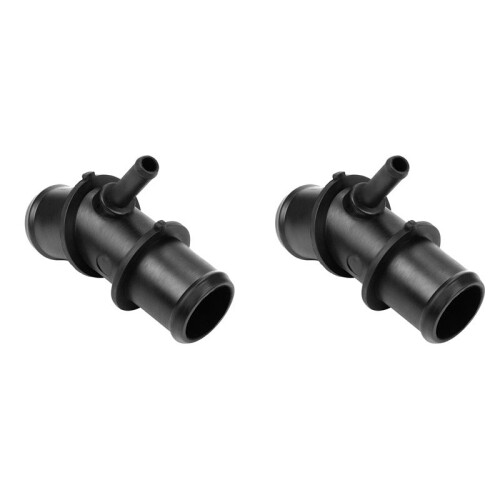 2X for  Rav4 2009-2012 Upper Radiator Pipe Coolant Connector Hose Adapter 16057-36011 1