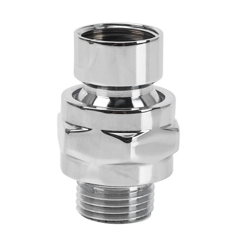 5X Brass Chrome  Joint Shower Arm  Angle Adjustable Swivel Adapter