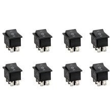8X 6-Terminaler 3 LäGen PÅ/AV/på DPDT BåtvippströMbrytare 16A 250VAC 20A 125VAC