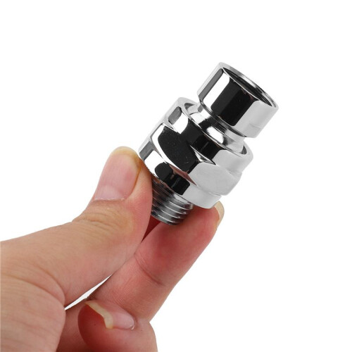 5X Brass Chrome  Joint Shower Arm  Angle Adjustable Swivel Adapter