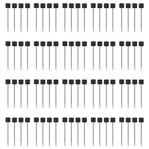 80 Pcs Momentary  Momentary Push Button  Off  12V 24V Surface Mount  Button