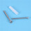 4X Badezimmer Winkel WC WC Wanne Bidet oder Semi Pedestal Befestigungssatz Schrauben 7