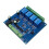 4X Modbus RTU 4 Way Relay Module 7-24V Relay Module  RS485/TTL Input and Output with Anti Reverse Protection 4