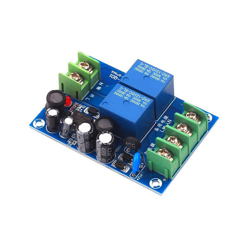 4X 220V 2 Way Power Automatic Switcher 10A Dual Power Supply 2 In 1 Out Power Failure Transfer Board Module 6031692214202