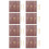 8X American Industrial Style Light  Socket, Solid Wood Brass Toggle  Plate, Antique Home Stay (1) 2