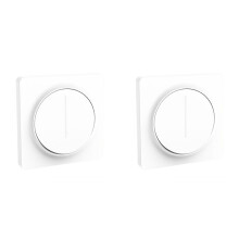 2X Interruttore Della Luce Dimmer Tuya  Wifi, Interruttore un Parete del Pannello di Regolazione Touch 100-240 V, Funziona con Alexa  Home