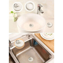 2Stück 1 3/8 Zoll Weißer Gummi-Waschbecken-Badewannenstopfen, Waschbeckenstopfen, Abflussrohrstopfen, Waschbeckenstopfen, Wasserstopfen