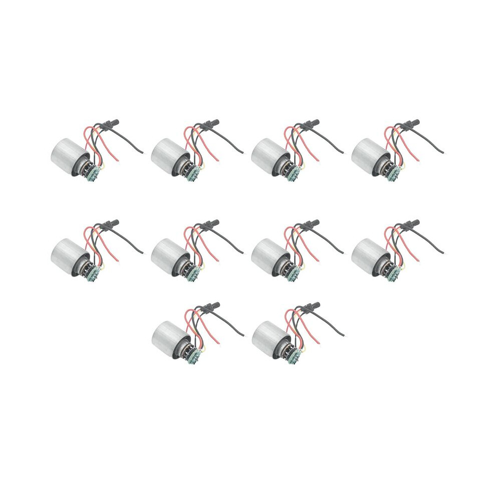 10X Brushless Motor 7-24V 100000Rpm High Speed Cnc Aluminum Alloy Impeller Ducted Fan Stepless Speed Regulation 6031462901097
