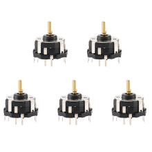 5X RKJXT1F42001 4-Standenschakelaar Autonavigatie Encoder Key Rocker met Push Encoder