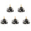 5X RKJXT1F42001 4-Way  Car Navigation Encoder Key Rocker  with Push  Encoder 1