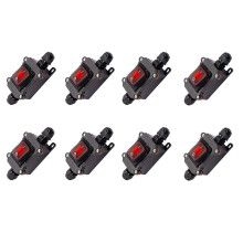 8X IP67 Waterproof Inline  12V  20A High Current Power Waterproof