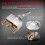 2X 50A 12V  Heavy Duty Toggle  R13-401-103 Car Toggle  Car Modified High Current Toggle 2