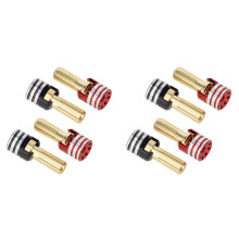 8Pcs Battery Heatsink Plugs & Grips Kit 5.0mm for 1/10 Off-Road Truck RC Car Accessories Upgrade Part