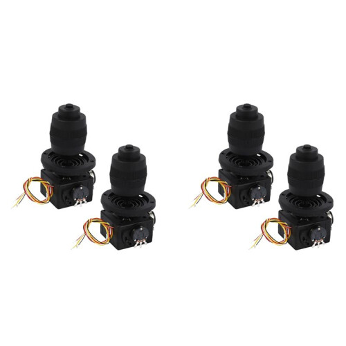 4 X Electronic 4-Axis Joystick Potentiometer Button for JH-D400B-M4 10K 4D Controller with Wire for Industrial
