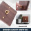 8X American Industrial Style Light  Socket, Solid Wood Brass Toggle  Plate, Antique Home Stay (1) 7