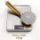 2X Brushed Gold Handheld High Pressure ABS Shower  Water Saving Hand Shower  5 Function Rain Hand Held Shower 6