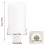 Faucet Water Filter Cartridges, Hima 6 Pack 8-Layer Cleaning Universal Deep Sea Diatom Earth Ceramic Filter 6