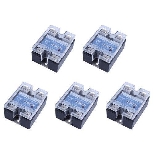 5X MGR-1 D4825 Single-Phase Solid State Relay SSR 25A  3-32 V AC 24-480 V