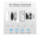 2X Tuya  Wifi Dimmer Light , Touch Dimming Panel Wall  100-240V, Funciona para Alexa  Home 2