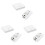 3X Wireless  Light  RF 433MHz Lighting Control Intelligent  AC 90-250V 10A Module( 1 W and 1 C) 1