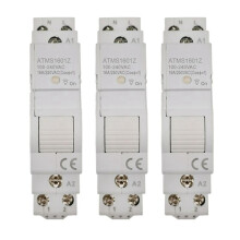 3X Tuya Life ZigBee Circuit Breaker Din Rail 1P Single Pole Dry Contact Timer Relè App Telecomando Timer