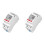2X 2P DIN-Rail Single-Phase  Meter Multifunction AC220V 5(60)A Voltage Current Power  Meter 1