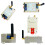 2X DC12V 24V Din Rail DIP  RS485 Wireless Transceiver 20DBM -121dBm UART Transmitter Receiver Modbus RTU Module 6
