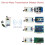 2X DC12V 24V Din Rail DIP  RS485 Wireless Transceiver 20DBM -121dBm UART Transmitter Receiver Modbus RTU Module 4
