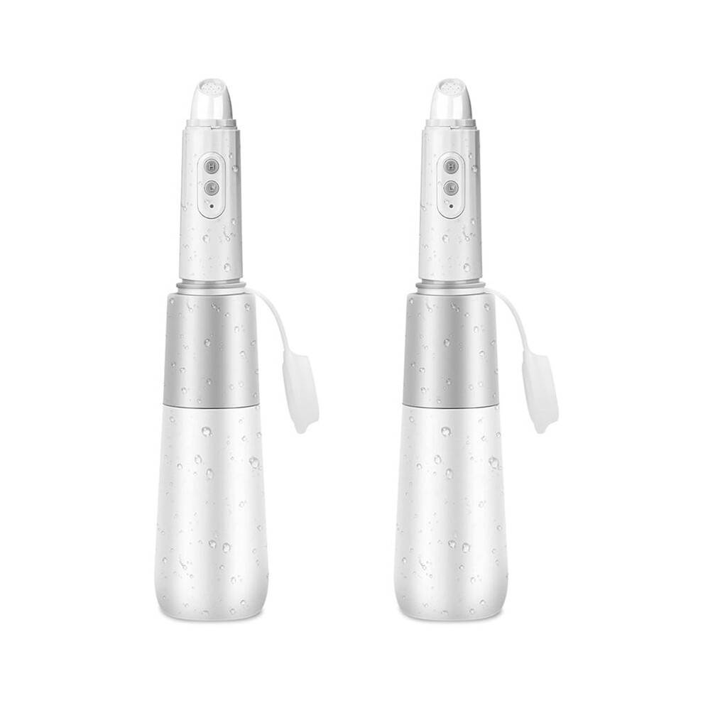 2X Portable Bidet, Travel Bidet, Rechargeable Portable Bidet, Handheld Portable Bidet Sprayer With Travel Bag White 4711867518121