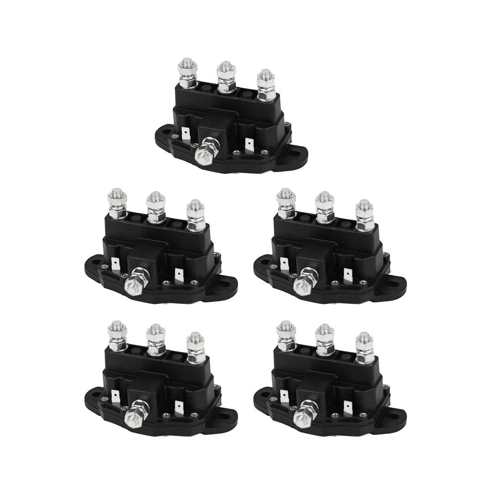 5X For Winch Motor Reversing Solenoid 12V Contactor Relay Intermittent Duty 6 Terminals 214-1231-A11 6033956561473
