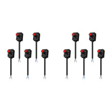 10 Pezzi 0/1-10V Manopola LED Dimmer, Bassa Tensione Passivo Dimmer PWM Dimmer per 0-10V o 1-10V Driver LED Elettronico Dimmerabile