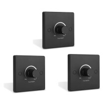 3X Dimmer Luce per Pannello di Controllo Interruttore Luce 12-24V 5A Dimmer PWM Universale Dimmer A Bassa Tensione