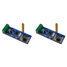 2X Module de Communication Série Sans Fil RS485 Vers LoRa Émetteur-Récepteur Sans Fil RS485 Lora Module Émetteur et Récepteur 433M