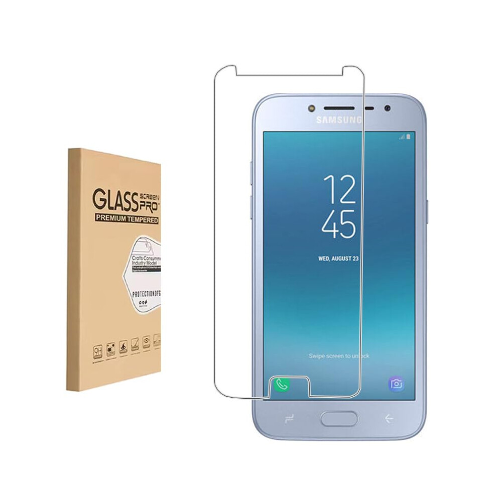 Tempered Glass Screen Protector For Samsung J2 Pro 2018, 9H Scratch Resistant Hd Clear Bubble Guard 9169991086354