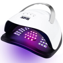 160W UV Resin Curing Lamp for Jewelry and Gel Nails with Auto Sensor and 4 Timer Settings