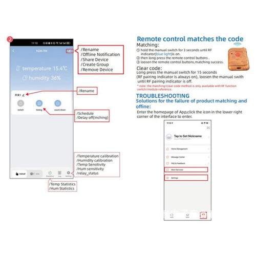 2X for Tuya Zigbee   with Temperature Sensor 16A 3000W Wireless   for Alexa  Home Yandex 2