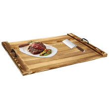 Wooden Stove Cover Noodle Board with Handles, Durable Pine Wood, Extra Counter Space for Gas and Electric Stoves