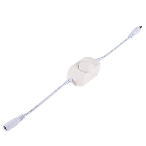 12V / 24V 6A LED Dimmer Controller Adjust brightness for easy Color Clear, White 2