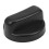 Kitchen 44 mm Diameter Plastic Black Button  for Gas Cooktop 4 3