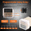 AC 220V 5A Programmable Double Delay Relay Device Tool DH48S-S 4