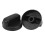 Kitchen 44 mm Diameter Plastic Black Button  for Gas Cooktop 4 7