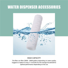 5 Micrometre 10 x 2.5 Inch String Wound Sediment Water Filter Cartridge Whole House Sediment Filtration, Universal Replacement for 10 Inch RO Housing