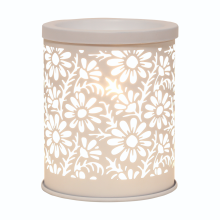 Aroma Electric Wax Melter Daisy Design - White