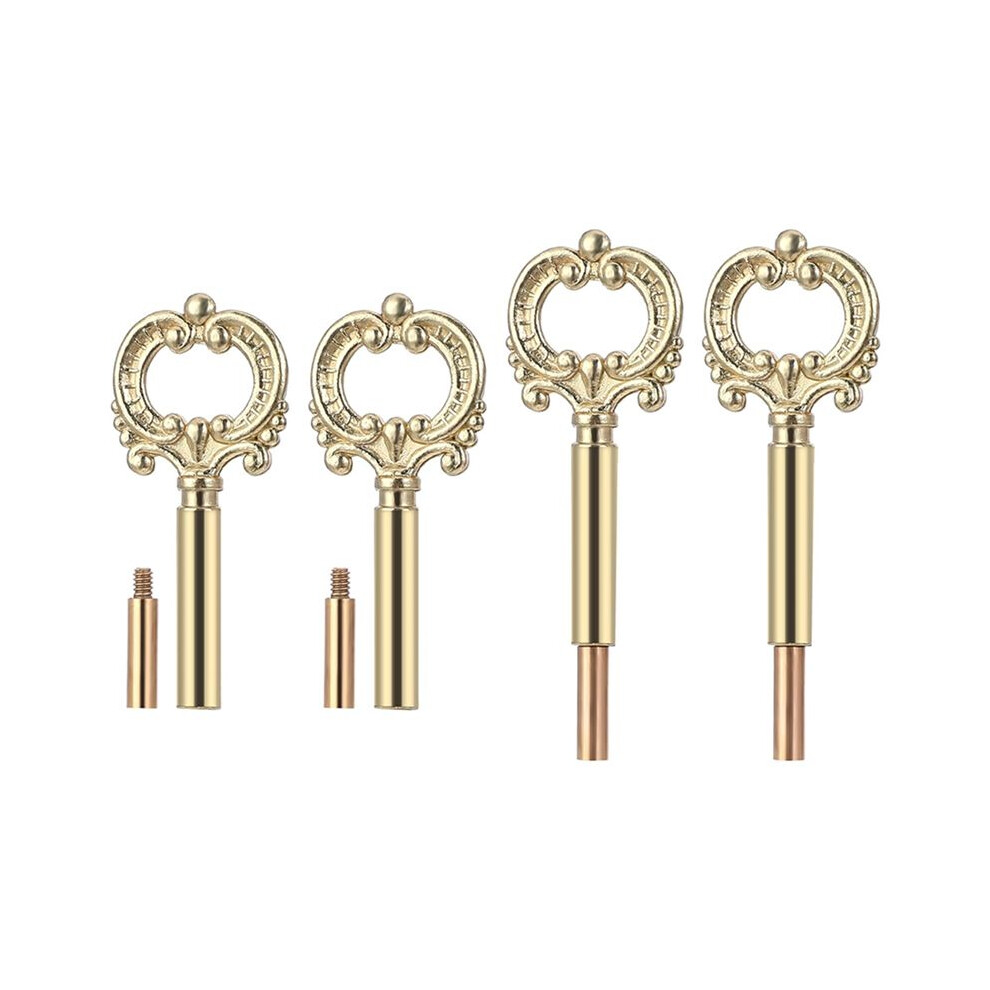 4 Pcs Lamp Turn Knob /Off For & Fan Fixtures With 1/2Inch Extensions Easy Lamp Knob Gold/Light 4712307792156