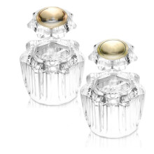 Bathroom Faucet Knobs Replacement, Bathtub Faucet Handles 1 Pair Hot and Cold 2 Knobs for Delta LDR Delex Peerless