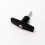 Clockwise Pop Up T Handle Lock Black with Weatherproof Gasket Nonthreaded for RV Toolbox 4